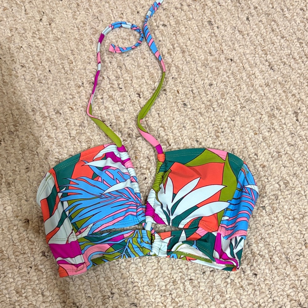 Xhilaration Multicolor Bikini Top